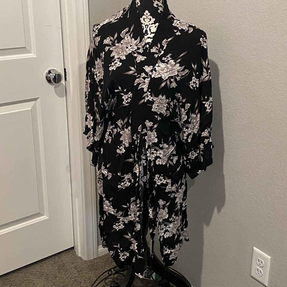 Spiritual Gangster floral kimono robe
